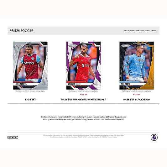 SOCCER 2024-25 Panini Prizm English Premier League Hobby Box (1 Auto)