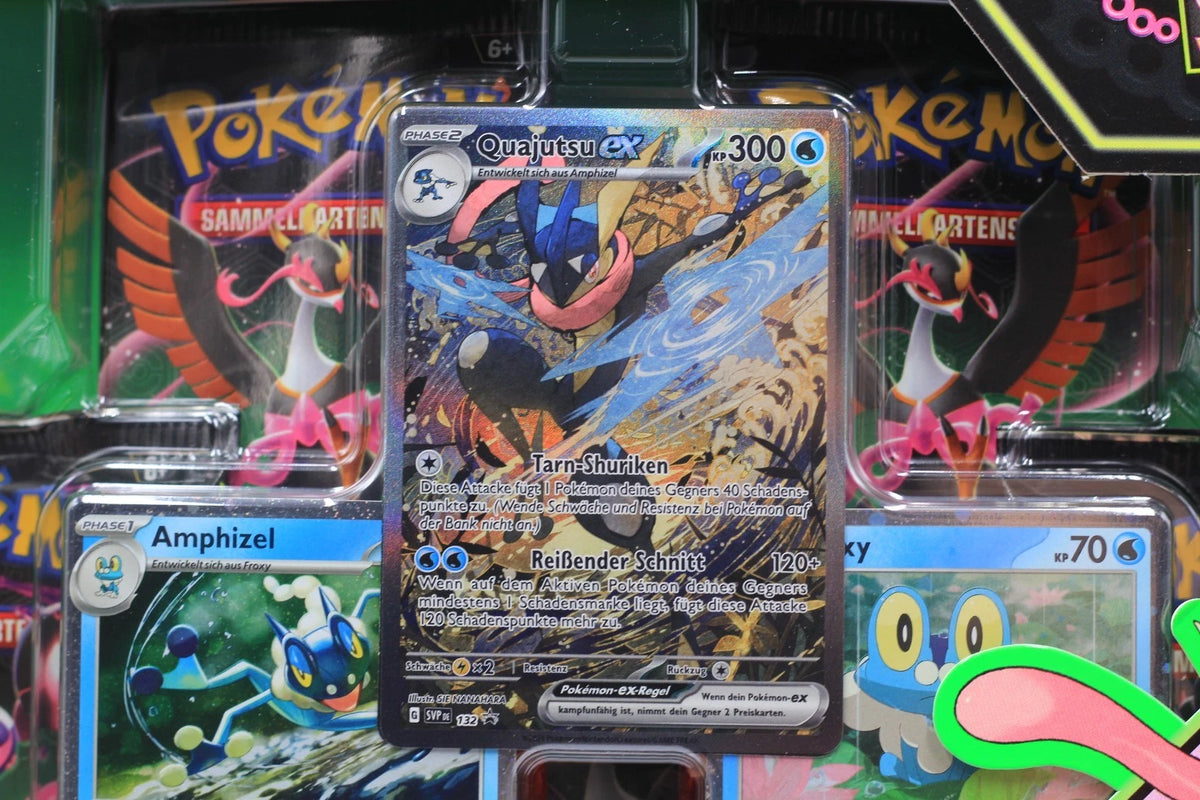 POKEMON Quajutsu EX Spezial-Kollektion Nebel der Sagen DE