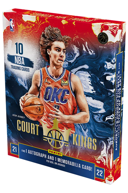 NBA 2021-22 panini court kings basketball hobby box