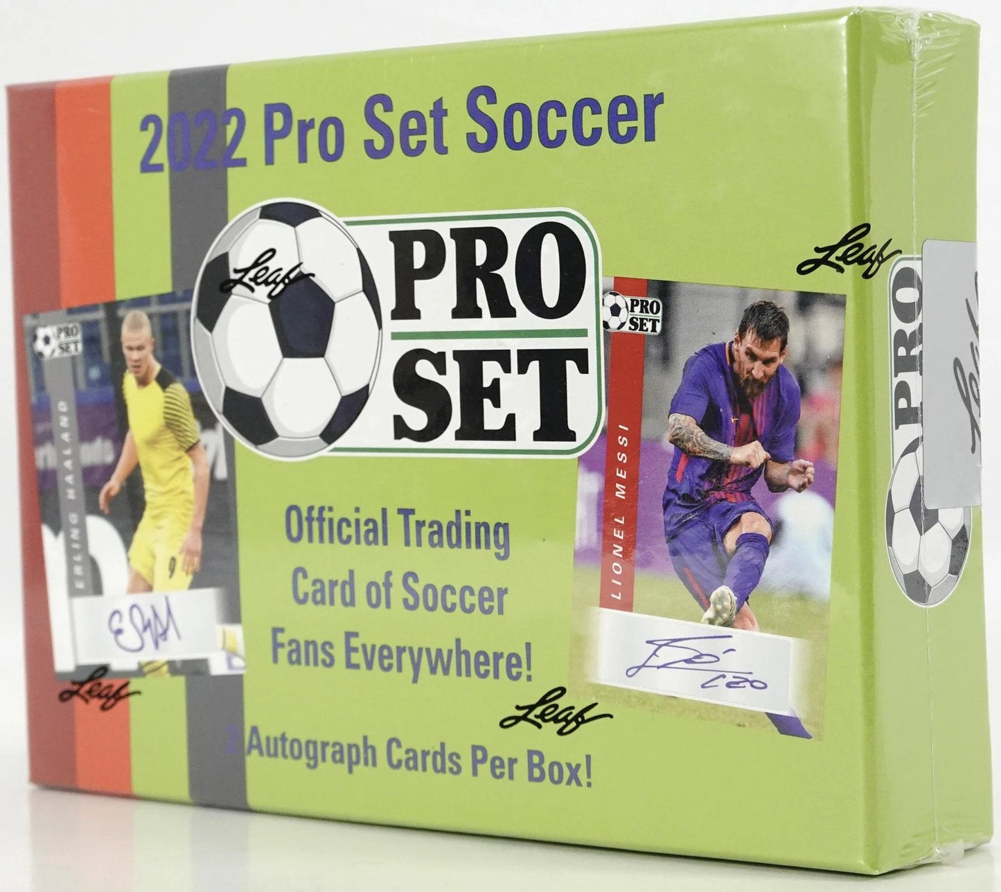 2022 Pro Set Soccer Card Box (2 Auto)