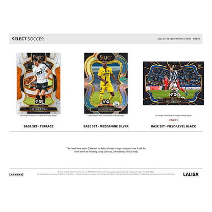SOCCER 2025/26 Panini Select La Liga Blaster Box