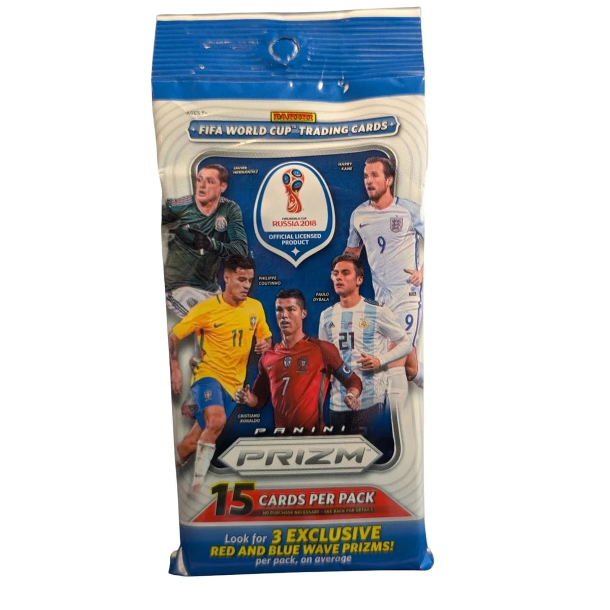2018 Panini Prizm World Cup Soccer Cards RETAIL FAT PACKS BOX