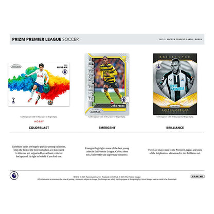 SOCCER 2021-22 Panini Prizm English Premier League Hobby box (1 Auto)