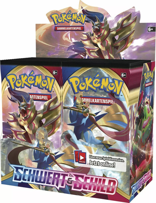 POKEMON Schwert & Schild DISPLAY Box DEUTSCH (36 Booster)