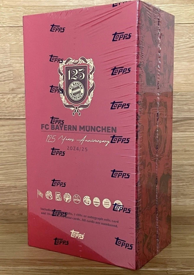 SOCCER Topps FC Bayern München 125th Anniversary Hobby Box 125 Jahre