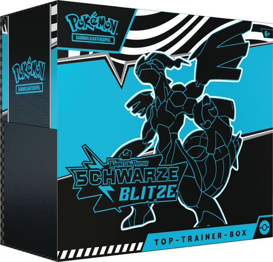 POKEMON Schwarze Blitze / Weiße Flammen  10.5 Top-Trainer-Box Schwarz
