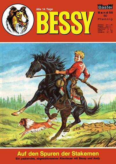 ORIGINAL ART Bessy 55 Cover (Bastei, 1967)