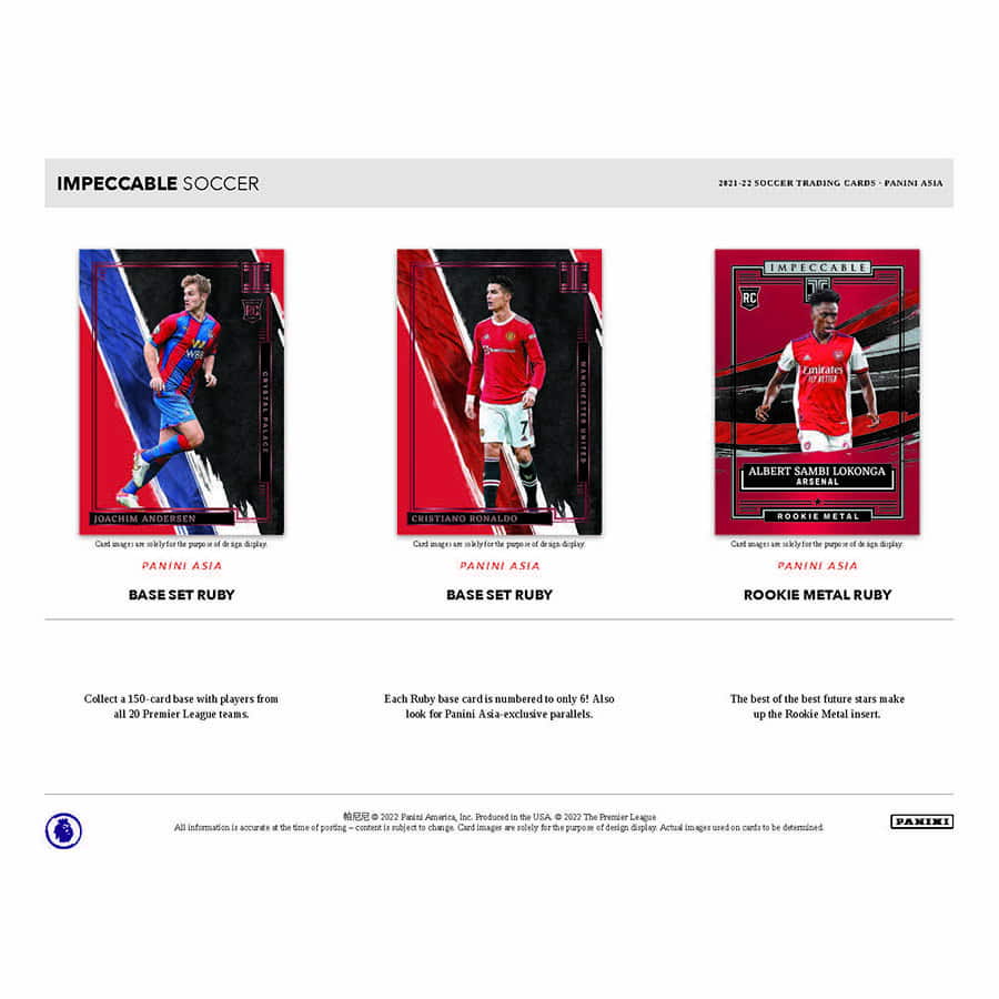 2021-22 Panini Impeccable Soccer Cards ASIA EDITION Box (5 Auto/Memo)