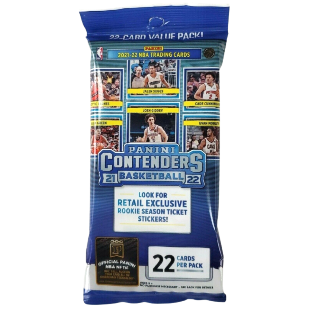 NBA 2021-22 Panini Contenders Basketball Fat Pack Box