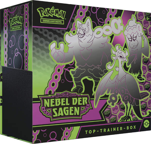 POKEMON Top-Trainer-Box Karmesin & Purpur - Nebel der Sagen (Deutsch)