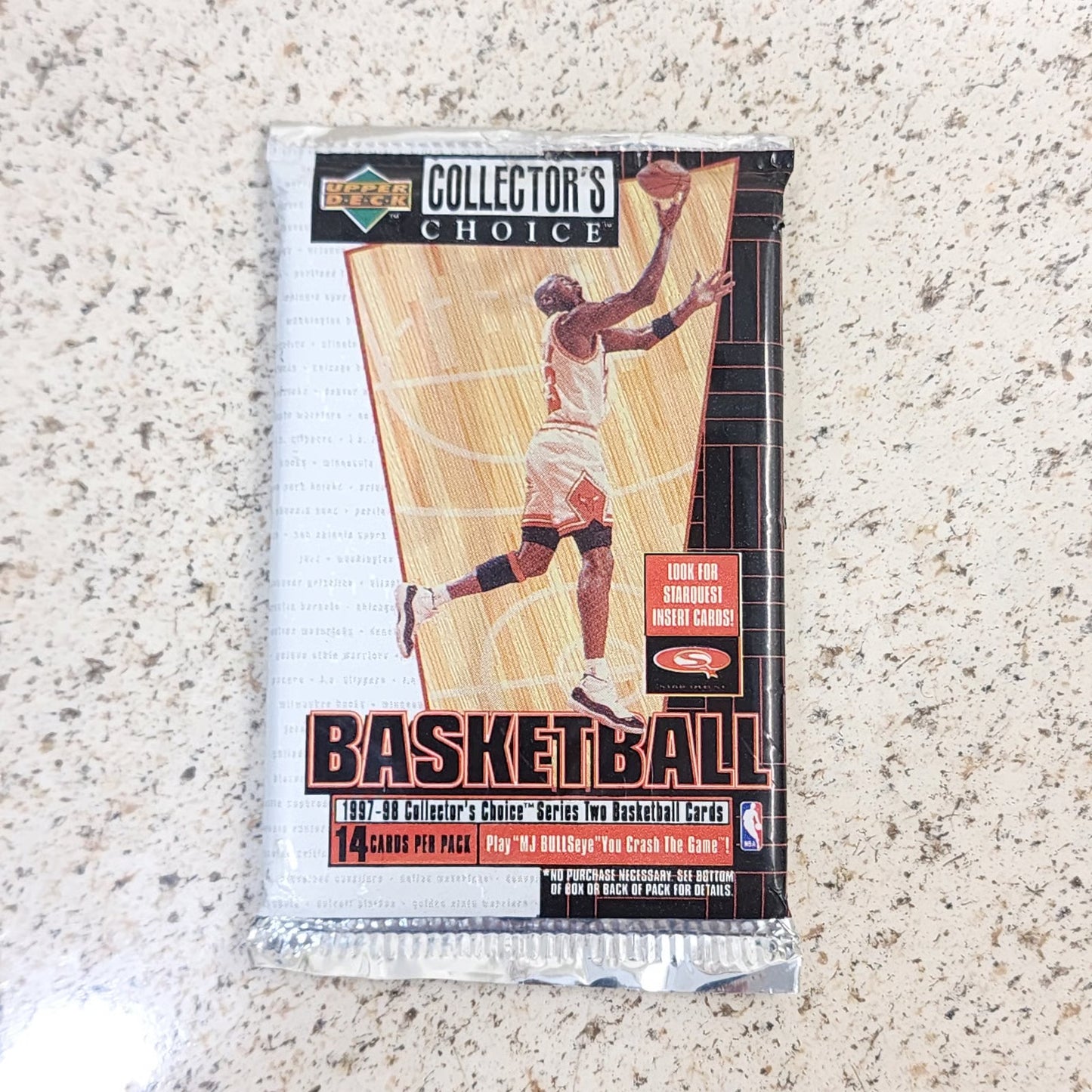 NBA Upper deck collectors choice Basketball 1997-98 Packs