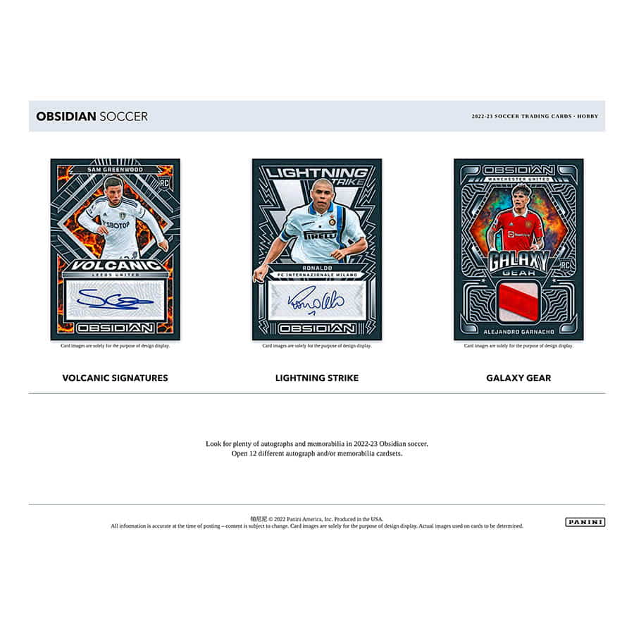 SOCCER 2022-23 Panini Obsidian Hobby box