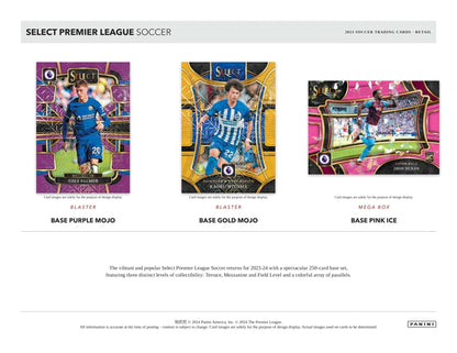 SOCCER 2023-24 Panini Select Premier League (Fußball) International Hobby Box 1 Auto