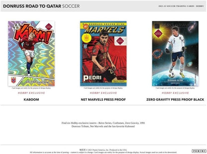 SOCCER 2021-22 Donruss Hobby Box WM