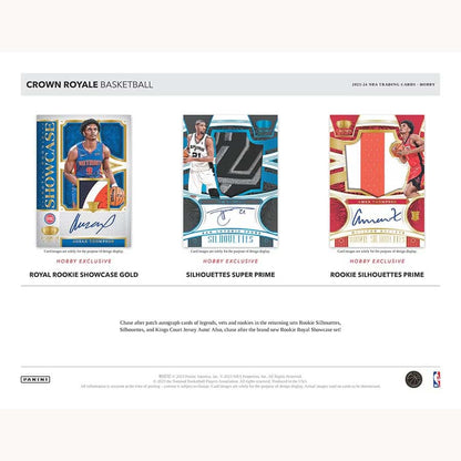 NBA 2023-24 Panini Crown Royale Basketball Hobby box