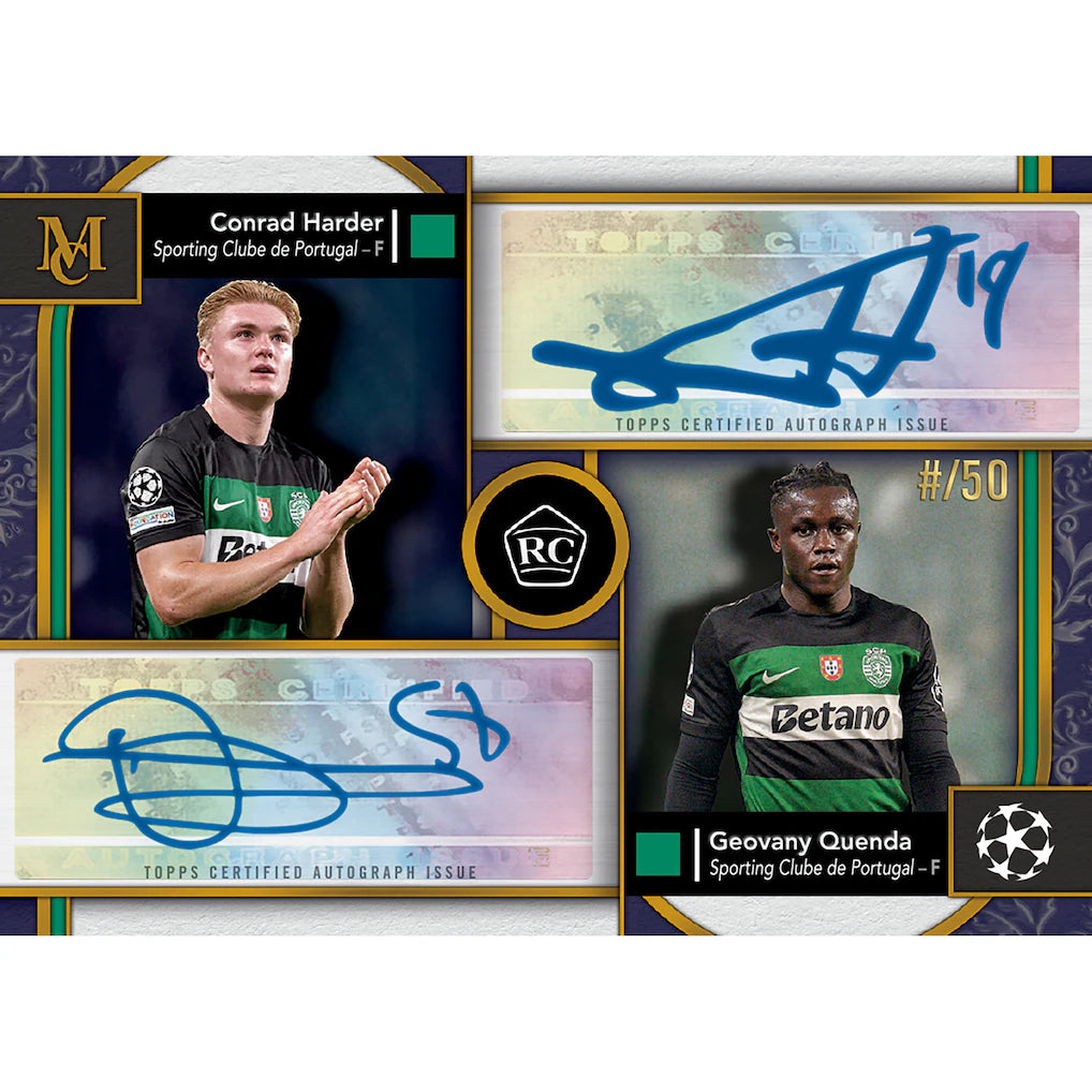 SOCCER 2024/25 Topps UCC Museum Collection Hobby Box