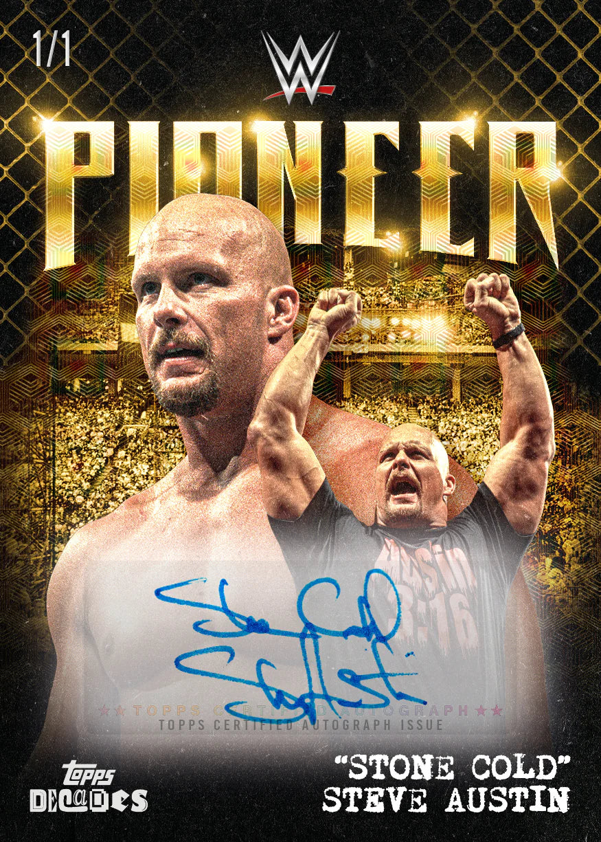 2026 Topps Decades WWE – 90’s Edition Box