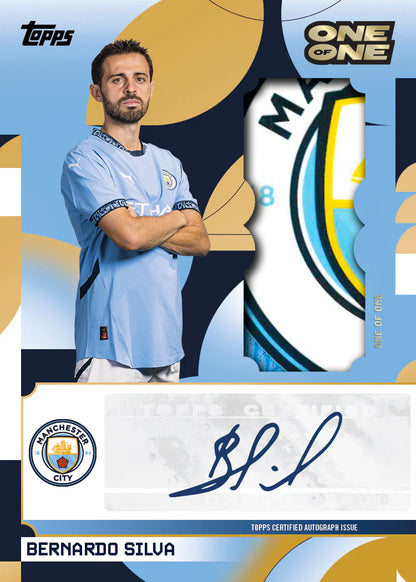SOCCER Topps Manchester City FC Team Set 2024/25 (1 auto or relic)