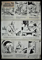 ORIGINAL ART (Hal Fosters) Prince Valiant Sunday Comic Strip #1760