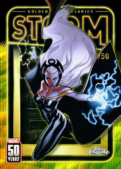 2025 Topps Chrome Marvel Comic Box