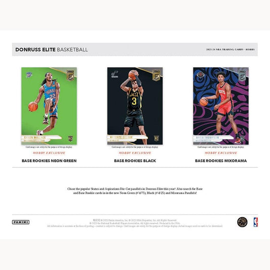 NBA 2023-24 Donruss Elite Basketball Hobby box
