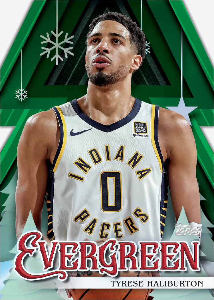 NBA 2025/26 Topps Holiday NBA Basketball Mega Box