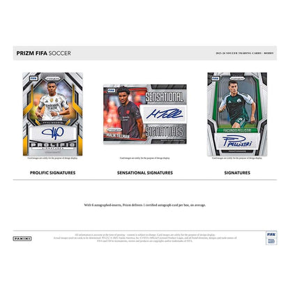2025-26 Panini Prizm FIFA Soccer Blaster Box