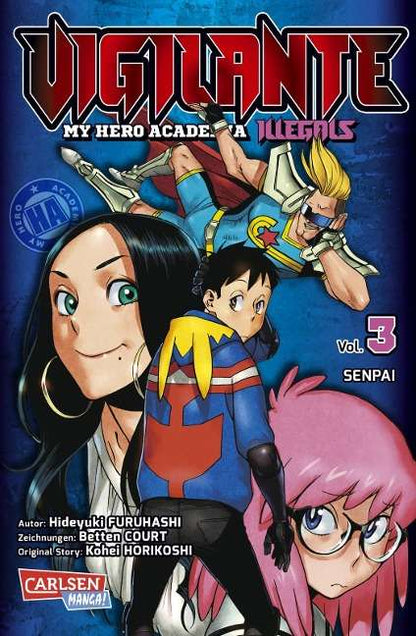 MANGA Vigilante - My Hero Academia Illegals 01-15