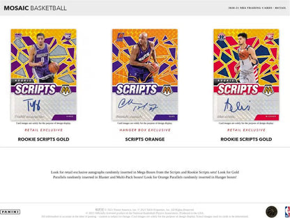 NBA Panini 2020-2021 Mosaic Basketball Blaster Box