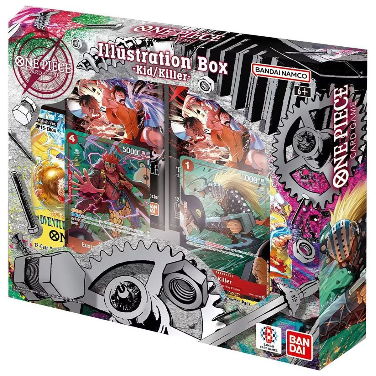 One Piece Card Game Illustration Box Vol.7+8 im Set  EN