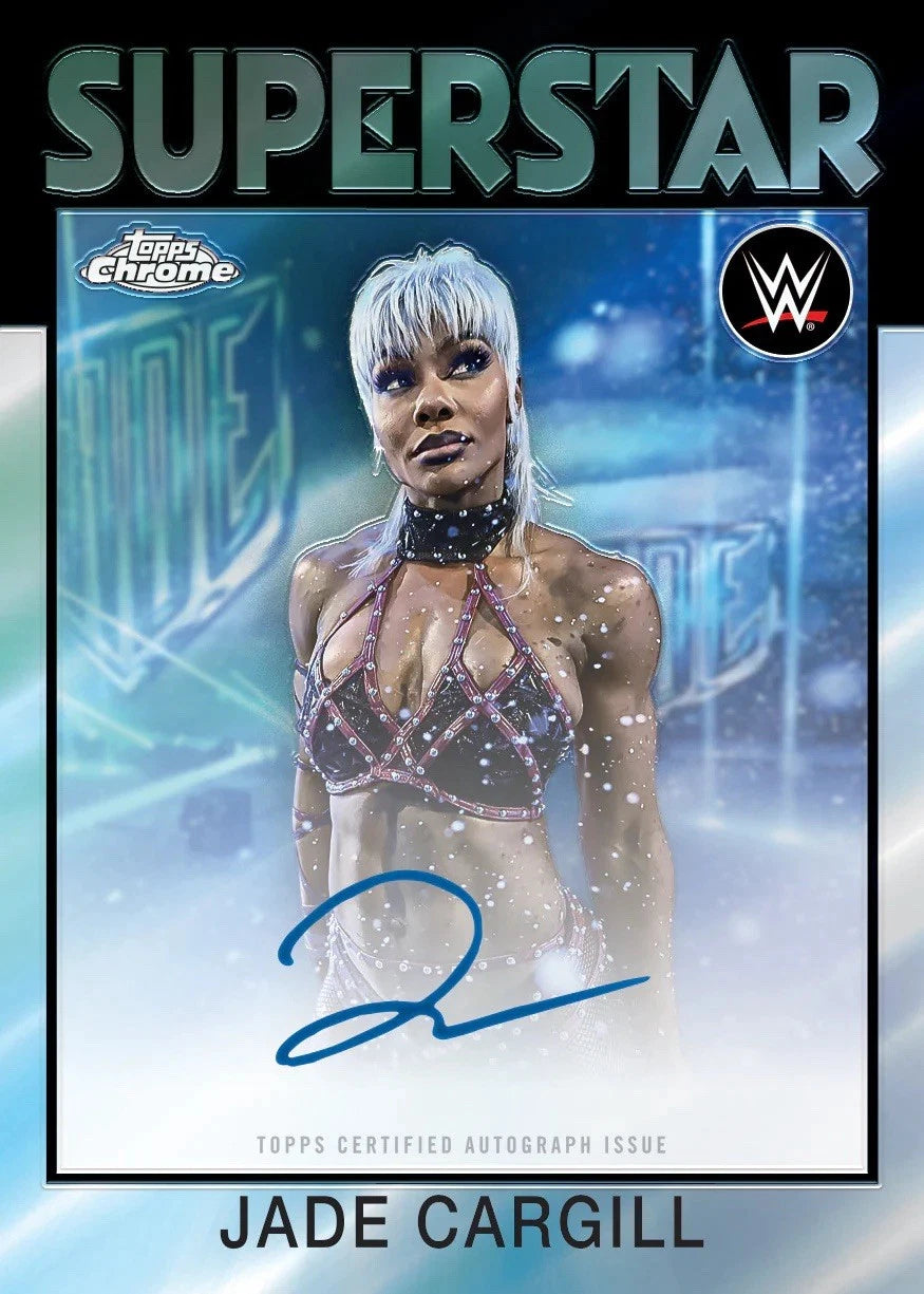 Topps Chrome WWE Wrestling 2026 Blaster Value Box
