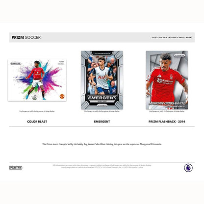 SOCCER 2024-25 Panini Prizm English Premier League Hobby Box (1 Auto)