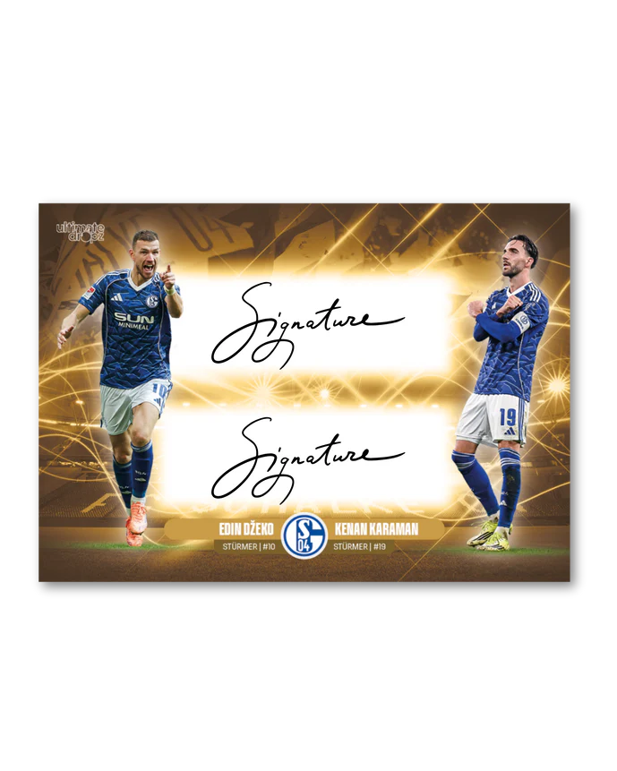 Fc Schalke 04 Trading Card Box Ein Leben Lang  Ultimate Drops Dropz