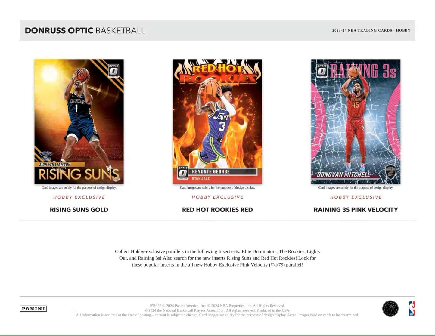 NBA 2023-24 Donruss OPTIC Hobby Basketball Box