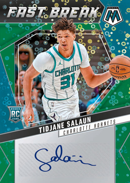 NBA 2024-25 Panini Mosaic Fast Break Basketball Hobby Box (1 Auto)