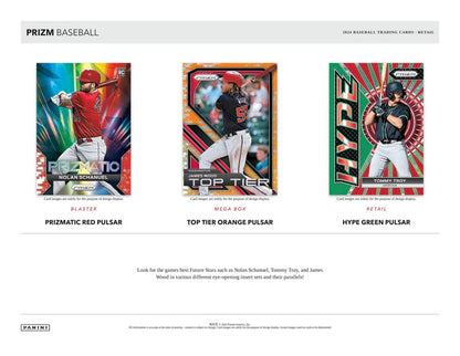 MLP 2024 Panini Prizm Baseball Mega Box (1) AUTOGRAPH