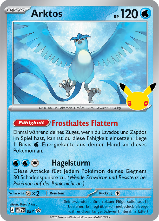 POKEMON 30 Jahre Poster-Kollektion (EVT 16. September 2026)