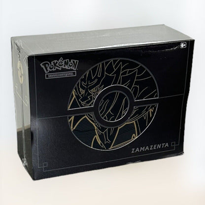 POKEMON Top-Trainer-Box-Plus Zacian oder Zamazenta deutsch