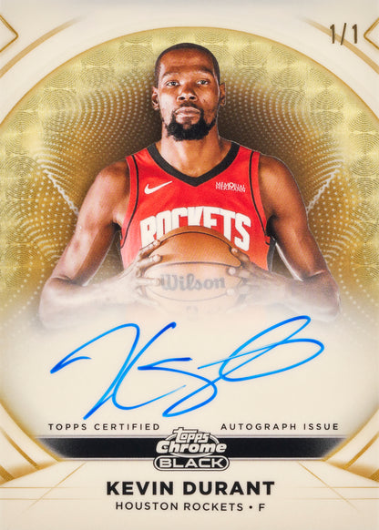 NBA Topps Chrome Black Basketball 2025-26 - Hobby Box