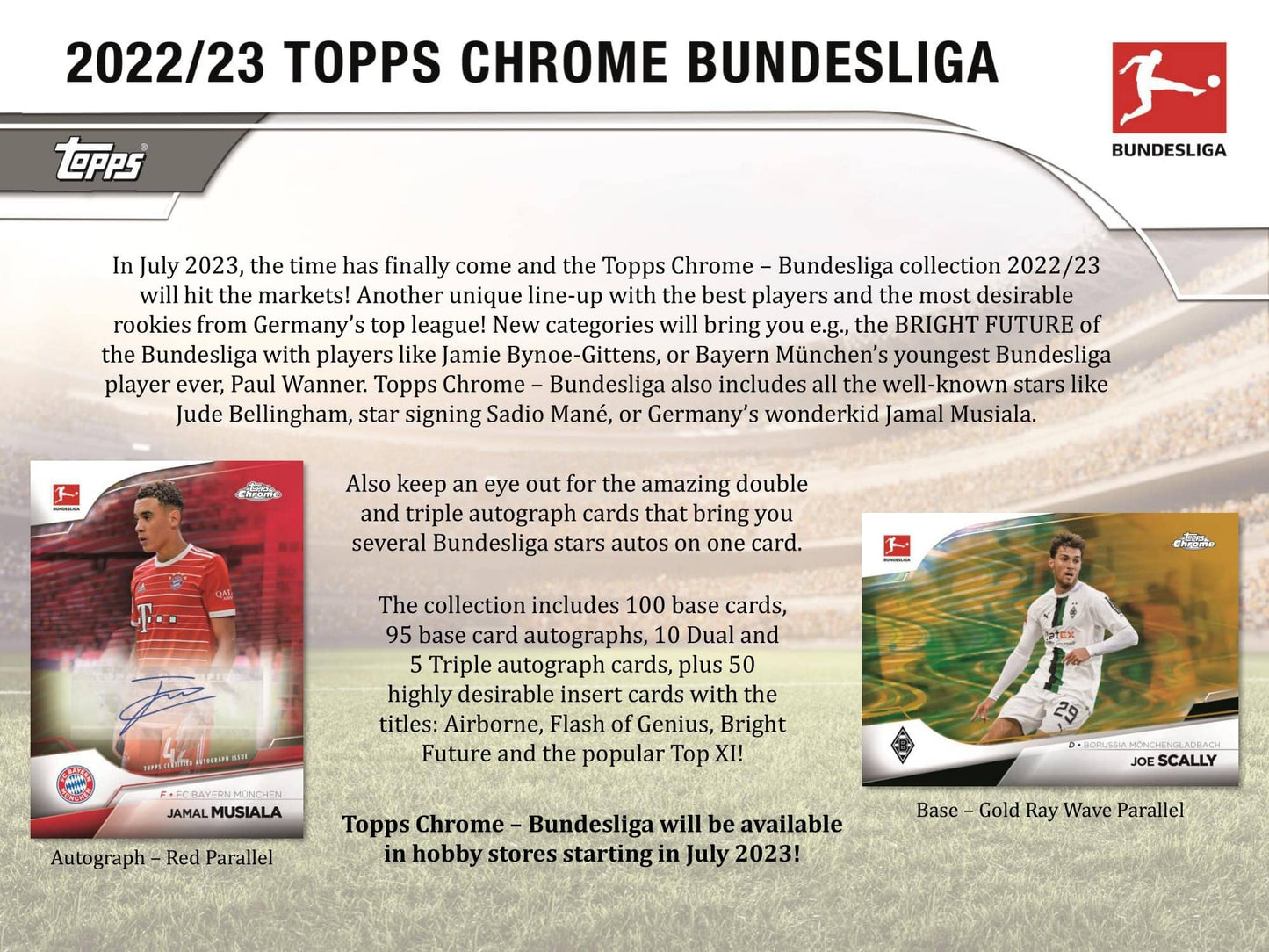 SOCCER 2022-23 Topps Chrome Bundesliga (Hobby) Box