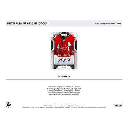 SOCCER 2021-22 Panini Prizm English Premier League Hobby box (1 Auto)