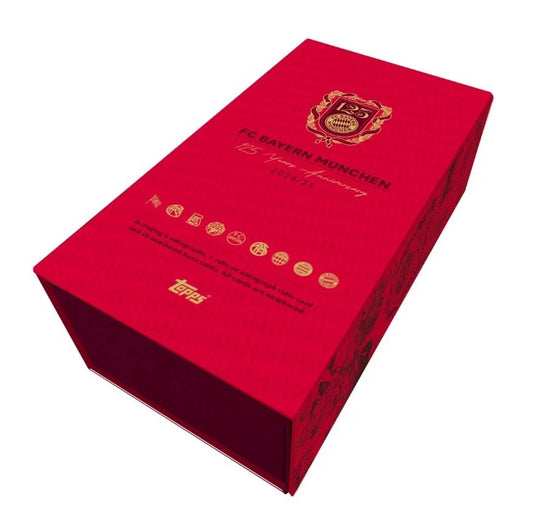 SOCCER Topps FC Bayern München 125th Anniversary Hobby Box 125 Jahre