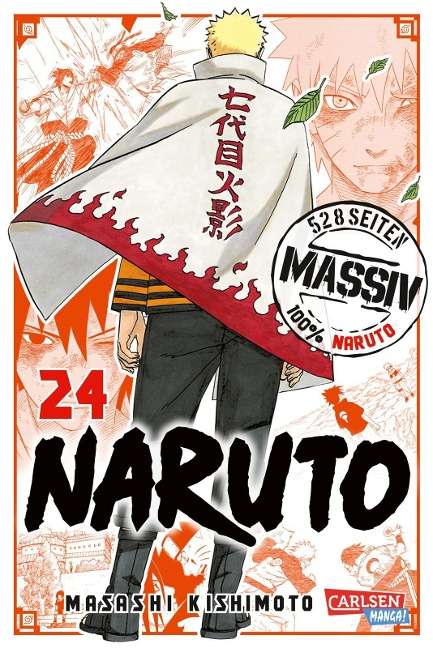 MANGA Naruto Massiv Band 1-24 komplette Serie