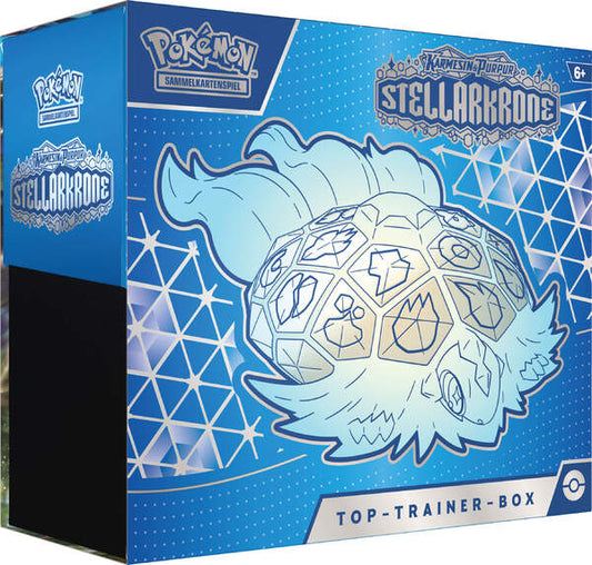 POKEMON Top-Trainer-Box Karmesin & Purpur - Stellarkrone (Deutsch)