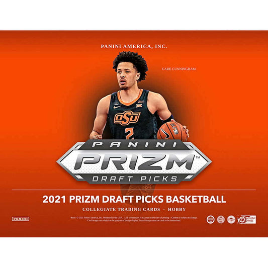 NBA 2021 Panini Prizm Draft Picks Collegiate Basketball choice box  1 Auto