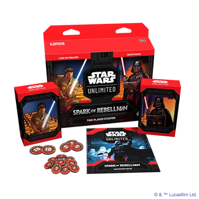 STAR WARS Unlimited Spark of Rebellion Set / Boosterdisplay+ Prer. Box+ Starter