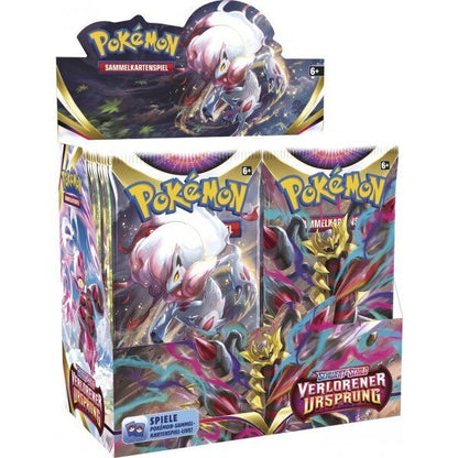 POKEMON 6x Verlorener Ursprung Display (36 Booster) = CASE (deutsch)