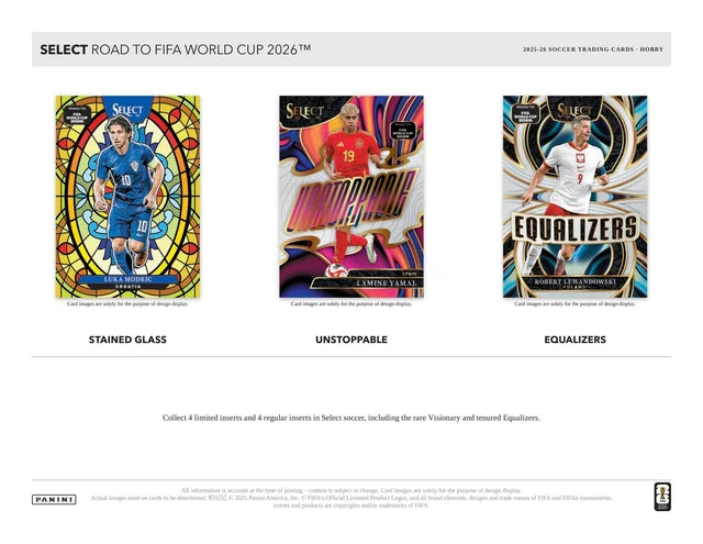 2025-26 Panini Road to FIFA World Cup Soccer Box (3 Auto/Memo)