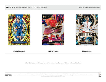 2025-26 Panini Road to FIFA World Cup Soccer Box (3 Auto/Memo)