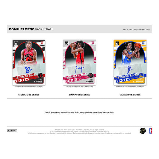 NBA 21-22 Donruss Optic Basketball Hobby Hybrid H2 Box